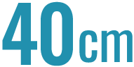 40cm