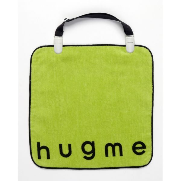 ビブ・クリップ付（hugme)グリーン
