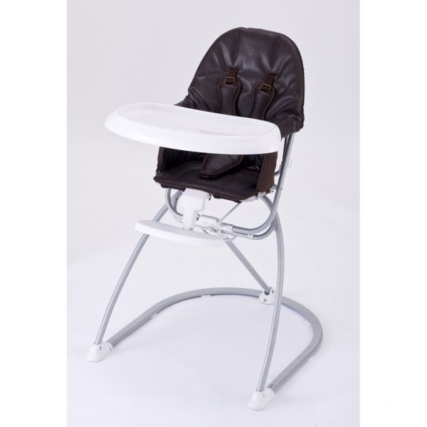 highchair hugme frog ブラウン