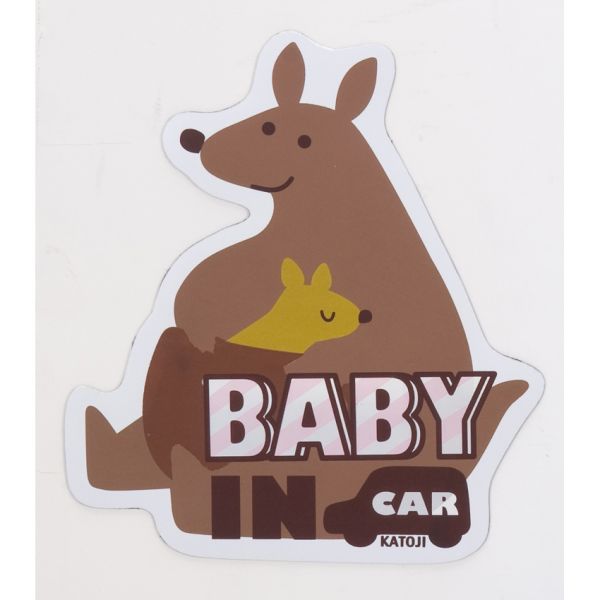 乗車中プレートkangaroo