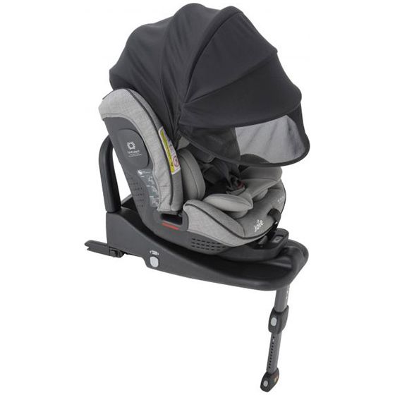 Joie チャイルドシート ステージスISOFIX キャノピー付　(フォギーグレー)