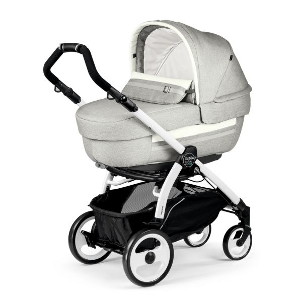 Peg-Perego ベビーカーBOOK51（リュクスピュア）セット　BLACK&WHITEシャーシ