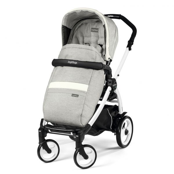 Peg-Perego ベビーカーBOOK51（リュクスピュア）セット　BLACK&WHITEシャーシ