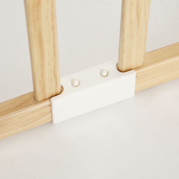 木製ベビーサークル扉付用 追加パネル2枚セット（ホワイト）