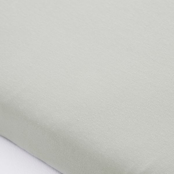 洗い替えのびのびクイックシーツ 折りたたみベビー布団用 ミニ(グレー)