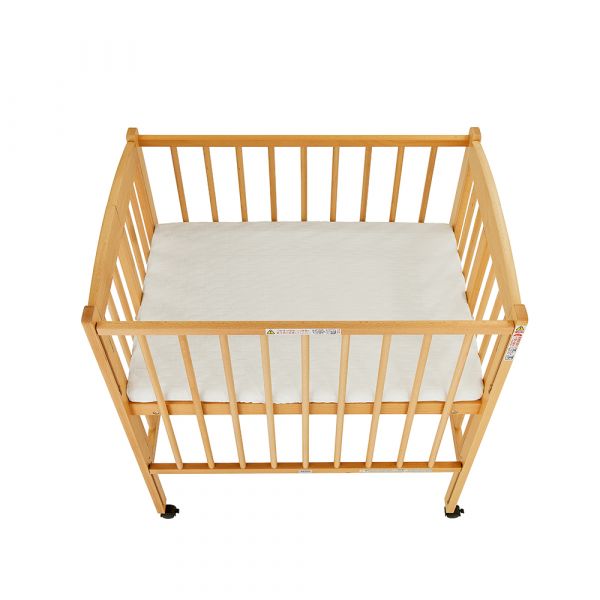 折りたたみミニベビーベッド（ナチュラル）洗えるぐうぐねんねミニセット