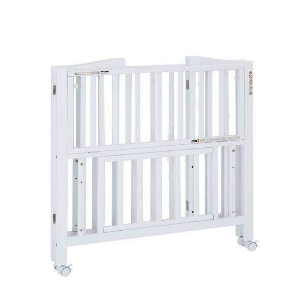 ミニベビーベッド 折りたたみ F（ホワイト）