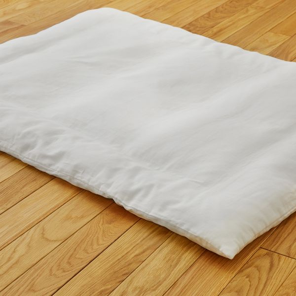 洗える掛布団＆カバー レギュラーサイズ（白）